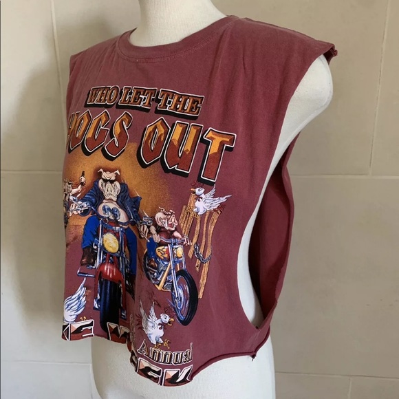 First Of A Kind by LF vintage muscle tank one size - Picture 2 of 4